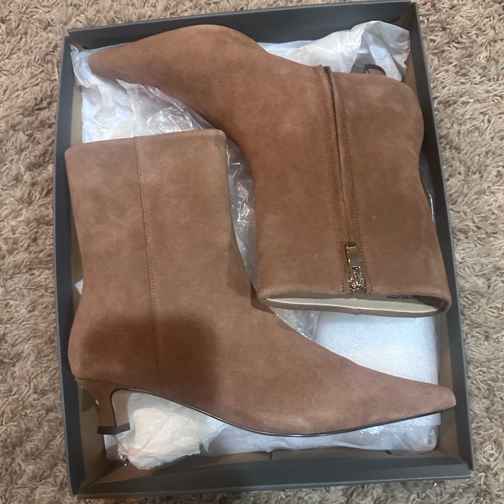 Ann Taylor Pointy Suede Boots